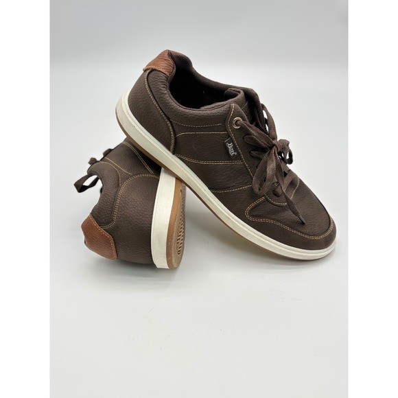 G.H. Bass & Co. Other - Bass Mens Brown Low Top Sneakers Casual Lace Up Shoes 71362709B1-ML Size 10.5